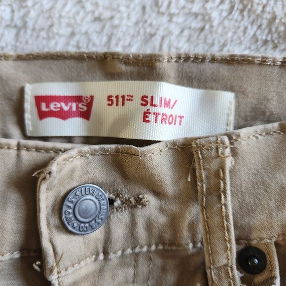 Boys Levi's Slim Fit Khaki pants - Picture 3 of 4